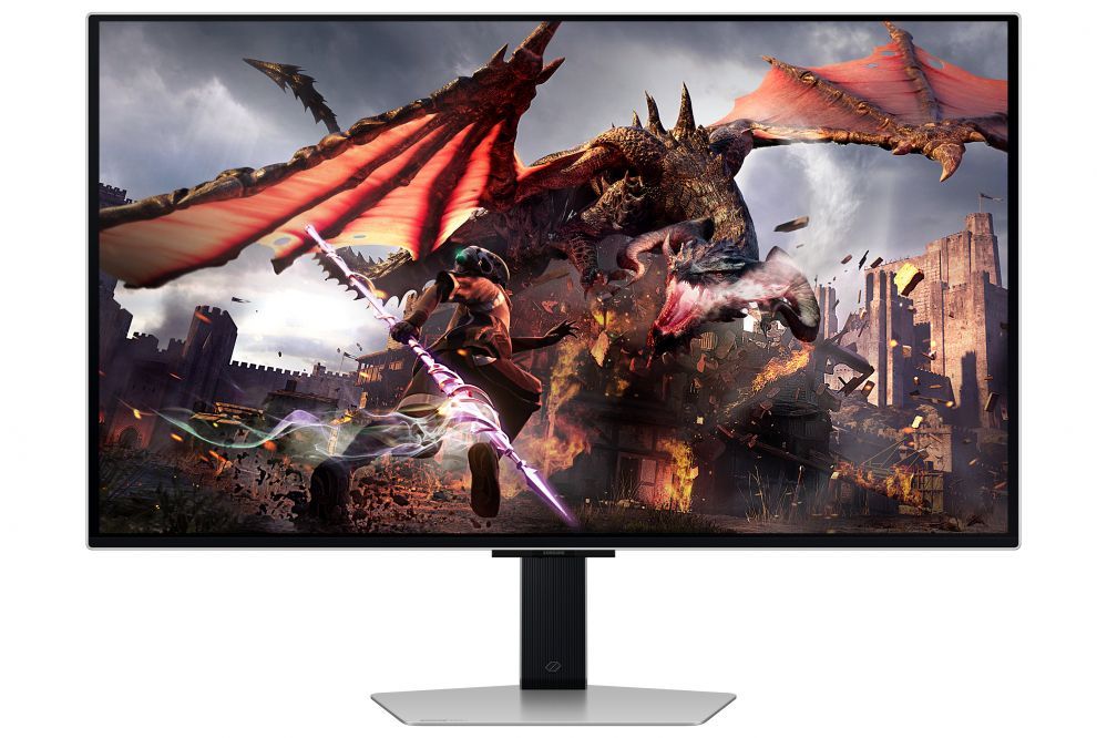 Монитор Samsung  LS32DG802SUXDU 32" OLED G8 G80SD UHD Monitor 3840x2160/16:9/200cd/m2/0.03ms, DP, HDMI, USB