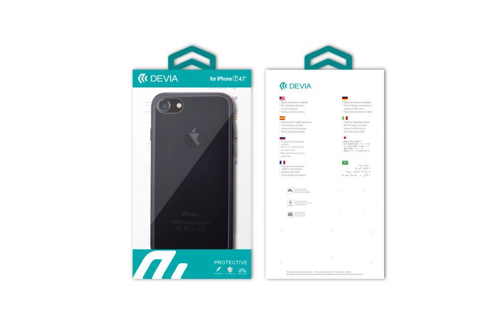 Tagakaaned Devia Apple iPhone 7 Hybrid Black