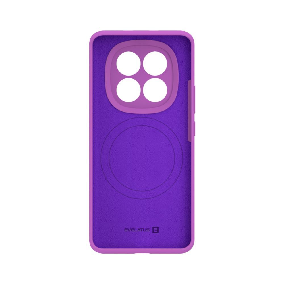 Tagakaaned Evelatus Xiaomi Redmi Note 15 Premium Magnetic Soft Touch Silicone Case Purple