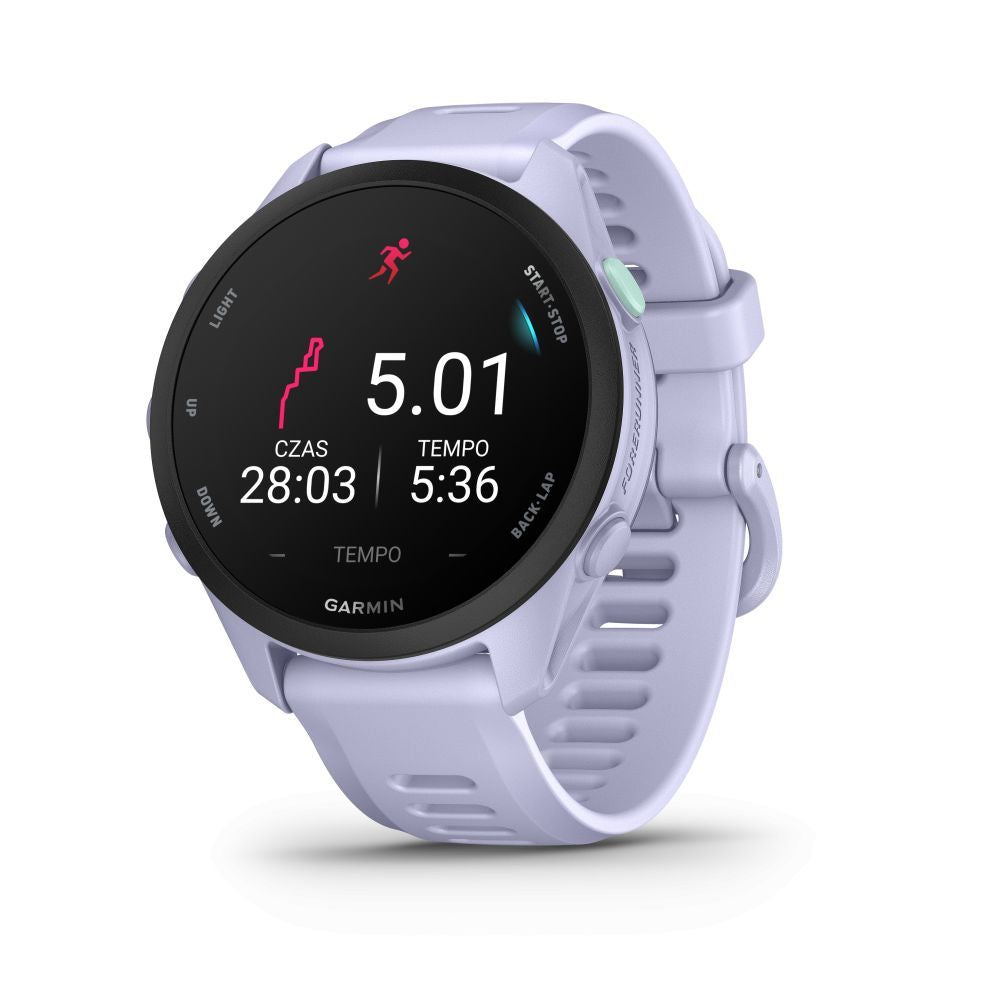 Умные часы Garmin  FORERUNNER 70 Cool Lavender