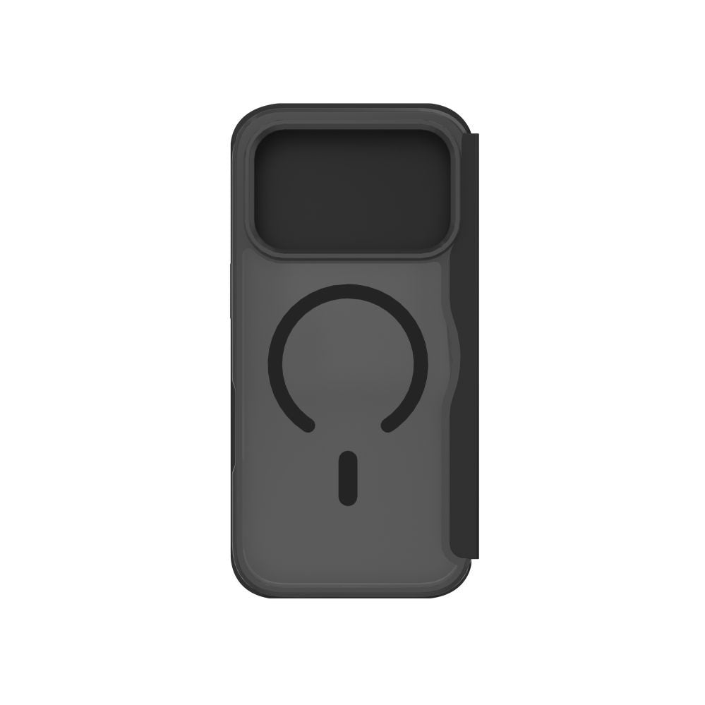 Back panel cover Just Must  JUST MUST CHAMPION II  FLIP CASE MAGSAFE for  iPhone 17 Pro, Black