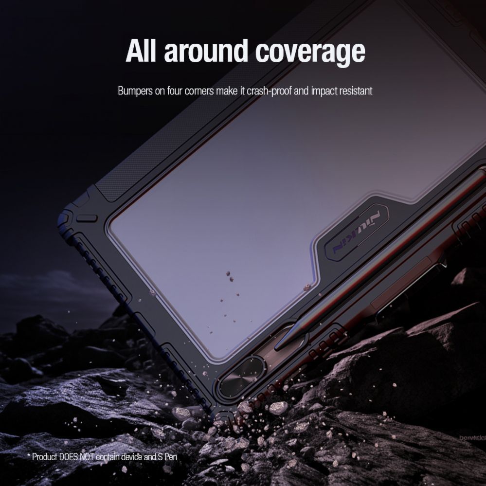 Tagakaaned Nillkin - Nillkin Bumper Leather Case Pro case for Samsung Galaxy Tab S9 - black