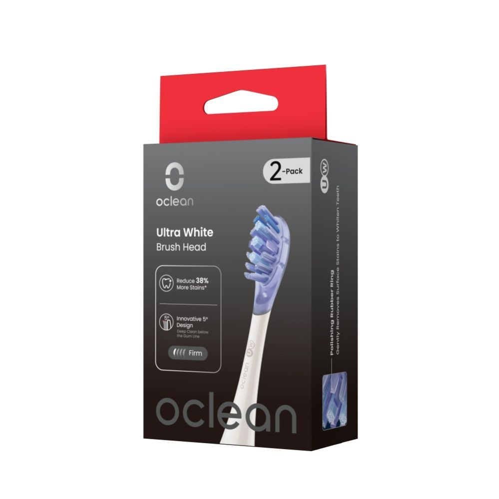 Другие товары oclean  Oclean Ultra White Brush Head 2-PK UW03 W02 White