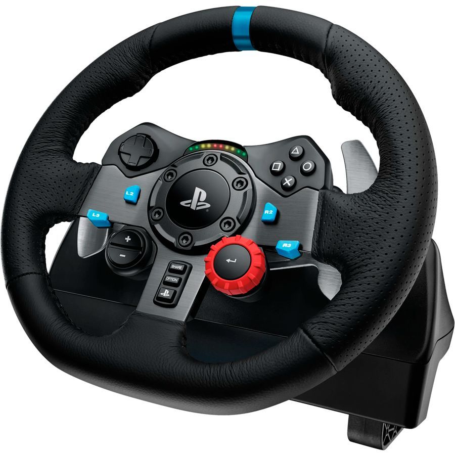 Arvutitoolid / lauad Logitech  LOGITECH G29 Driving Force Racing Wheel for PlayStation5 and PlayStation4 - BLACK - USB - PLUGCG - WWi-9006 - WHEEL