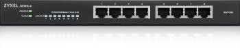 Servers ZYXEL NETWORKS  ZYXEL GS1915-8, 8-PORT GBE SMART SWITCH, HYBRID MODE, STANDALONE OR NEBULAFLEX CLOUD, DESKTOP, FANLESS (5Y WARRANTY)