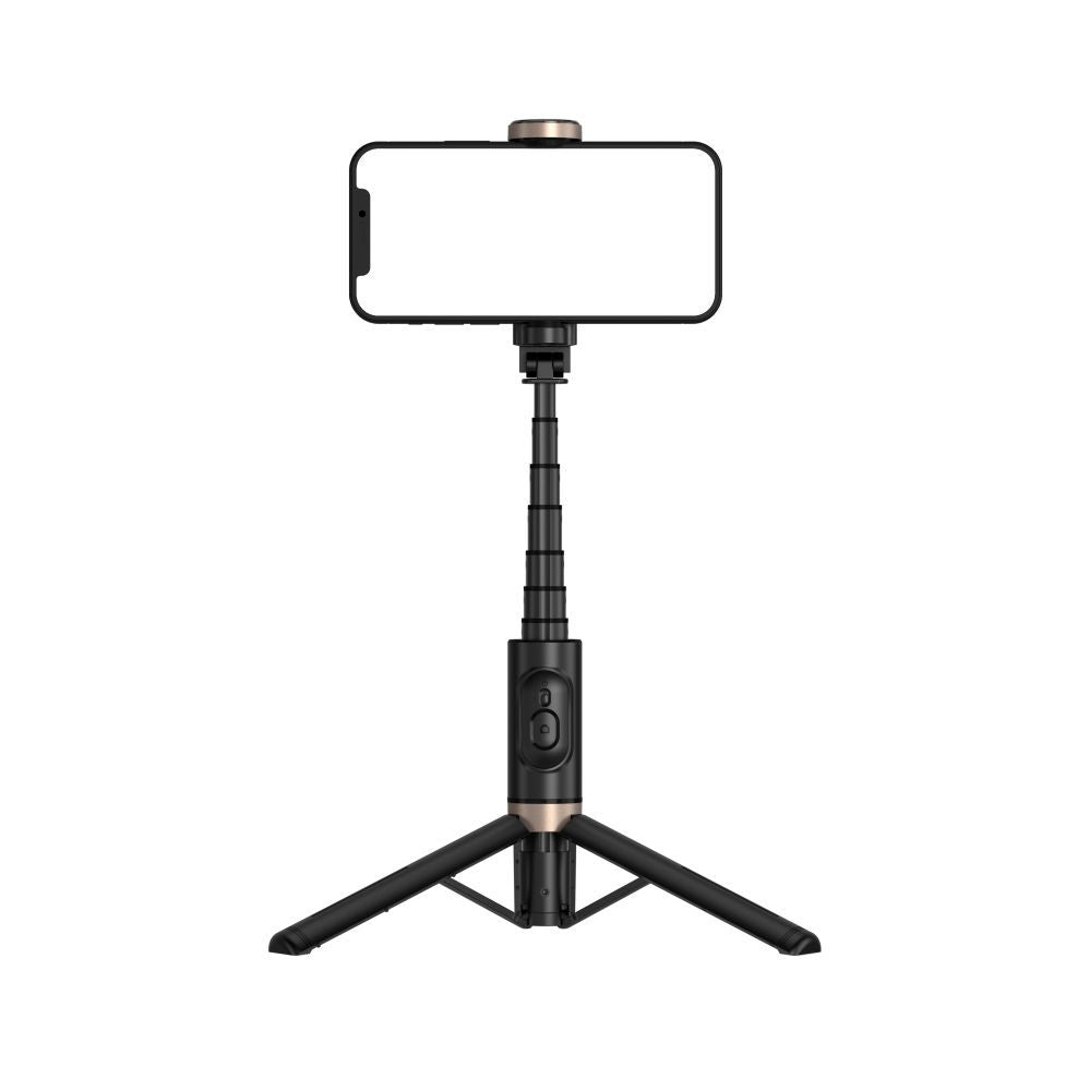 Авто держатель seek toti  SEEK TOTI Selfie Stick with Hidden Design Stable Tripod Q12, Black