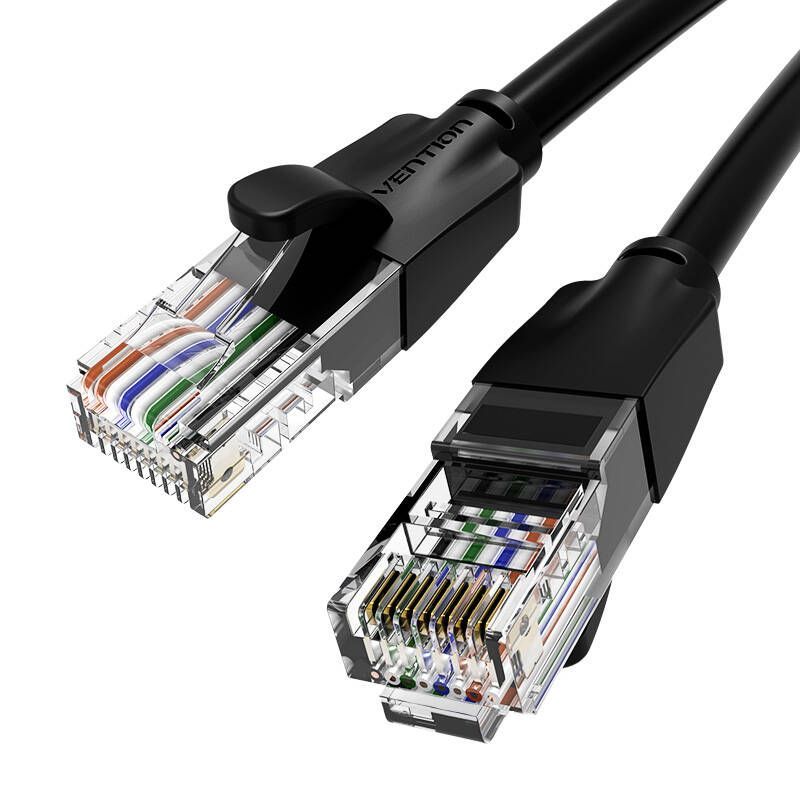 Другой аксессуар для компьютера Vention  Kabel sieciowy UTP CAT6 Vention IBEBG RJ45 Ethernet 1000Mbps 1,5m czarny