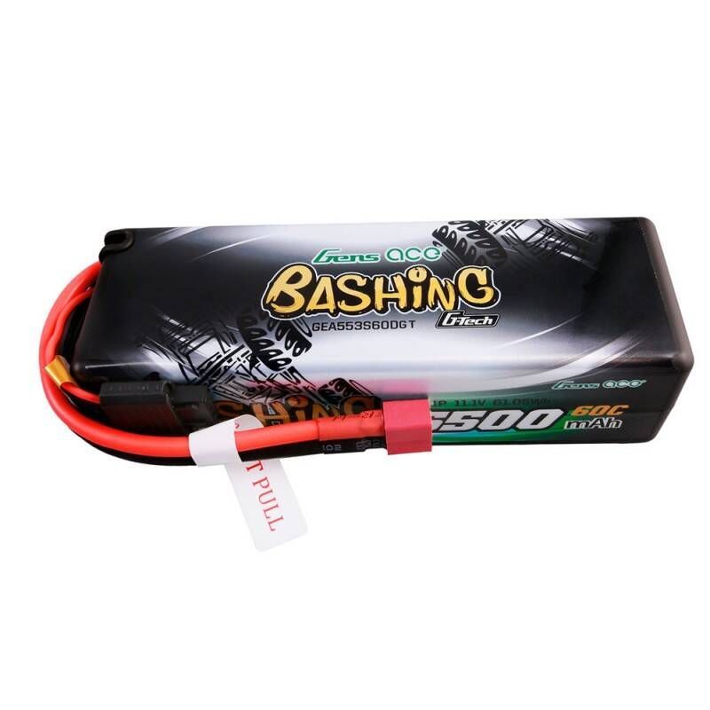 Server - Other Accessories Gens ace  Gens ace G-Tech 5500mAh 11.1V 3S1P 60C HardCase 15# car Battery