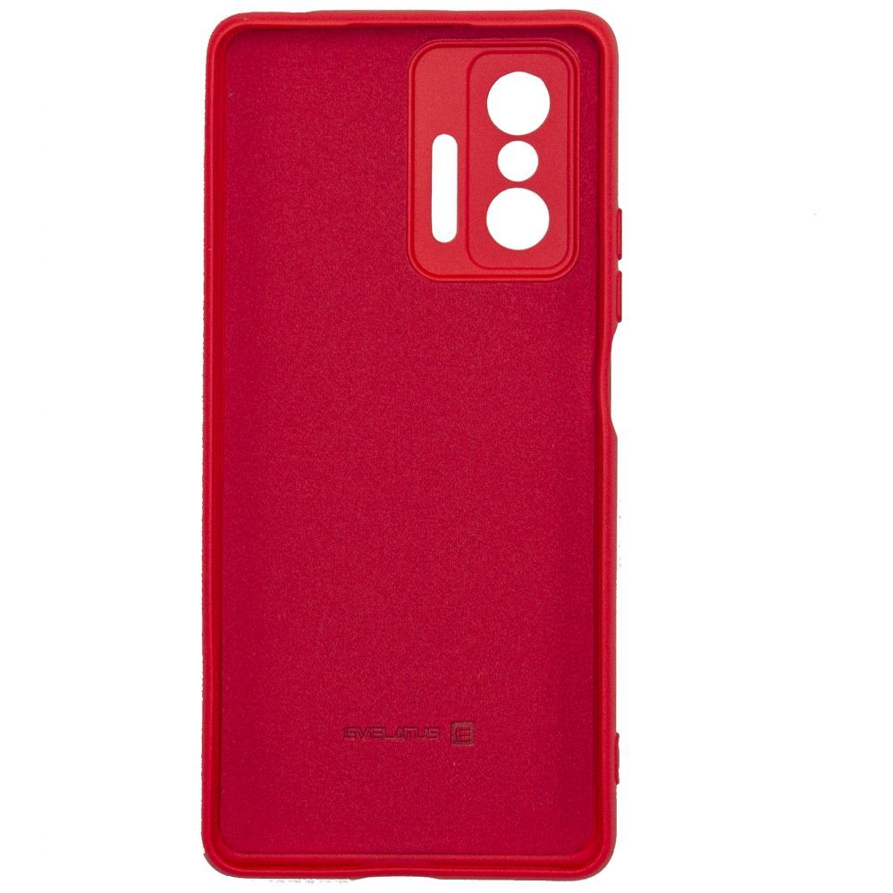 Back panel cover Evelatus Xiaomi Xiaomi 11T/11T Pro Nano Silicone Case Soft Touch TPU Red
