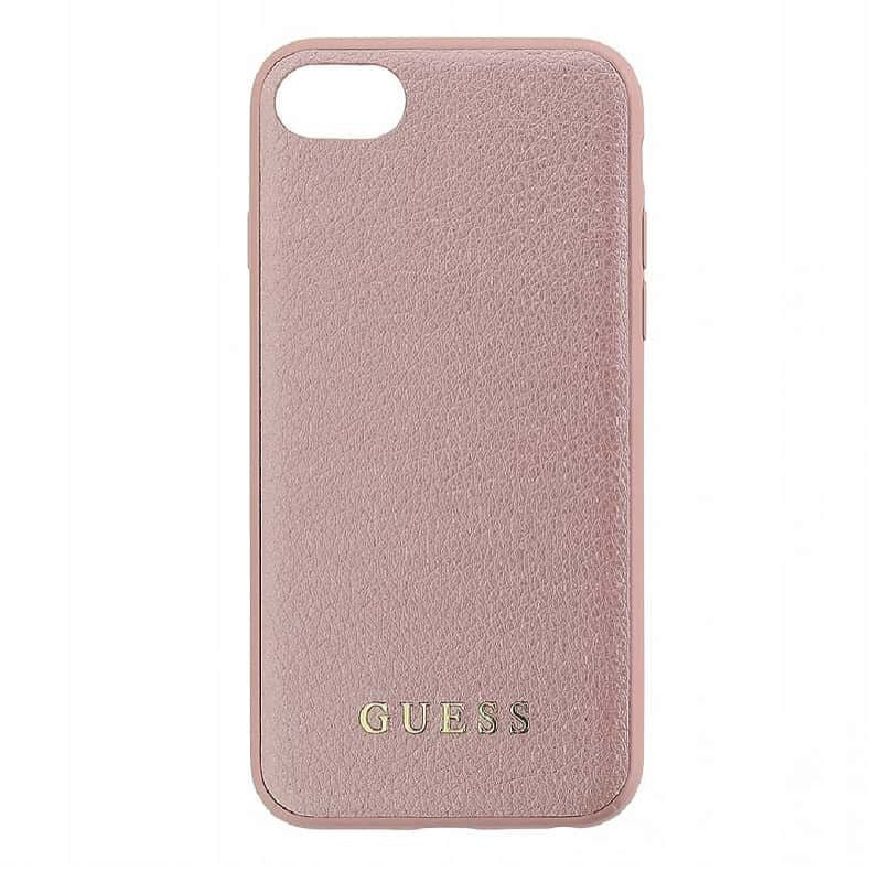 Back panel cover Guess Apple iPhone 7/8/SE 2020 IriDescent TPU Cover Case Rose Gold