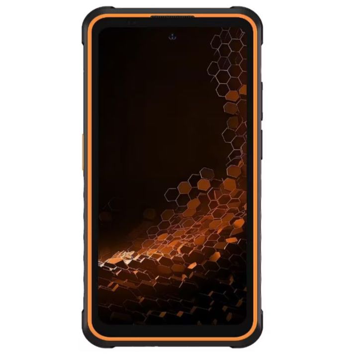 Nutitelefon Hammer  Iron 6 | Orange | 6.56 " | IPS | 1612 x 720 pixels | Mediatek | Dimensity 6300 | Internal RAM 6 GB | 128 GB | microSD | Dual SIM | 4G | 5G | Main camera resolution 64 MP | Android | 15 | 6050 mAh