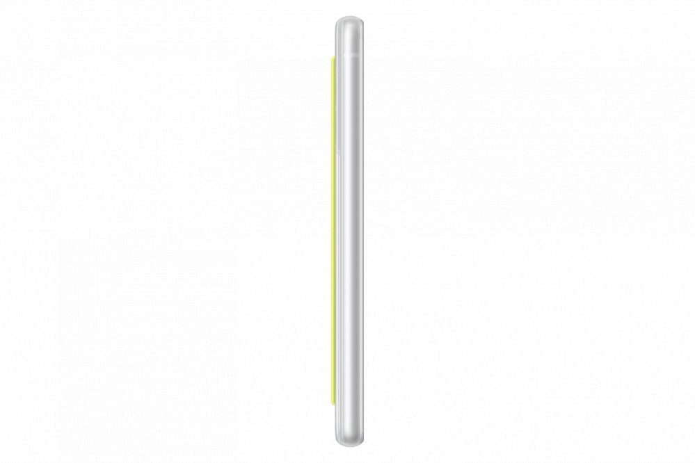 Back panel cover Samsung  Galaxy S21 FE Clear Strap Cover Case White