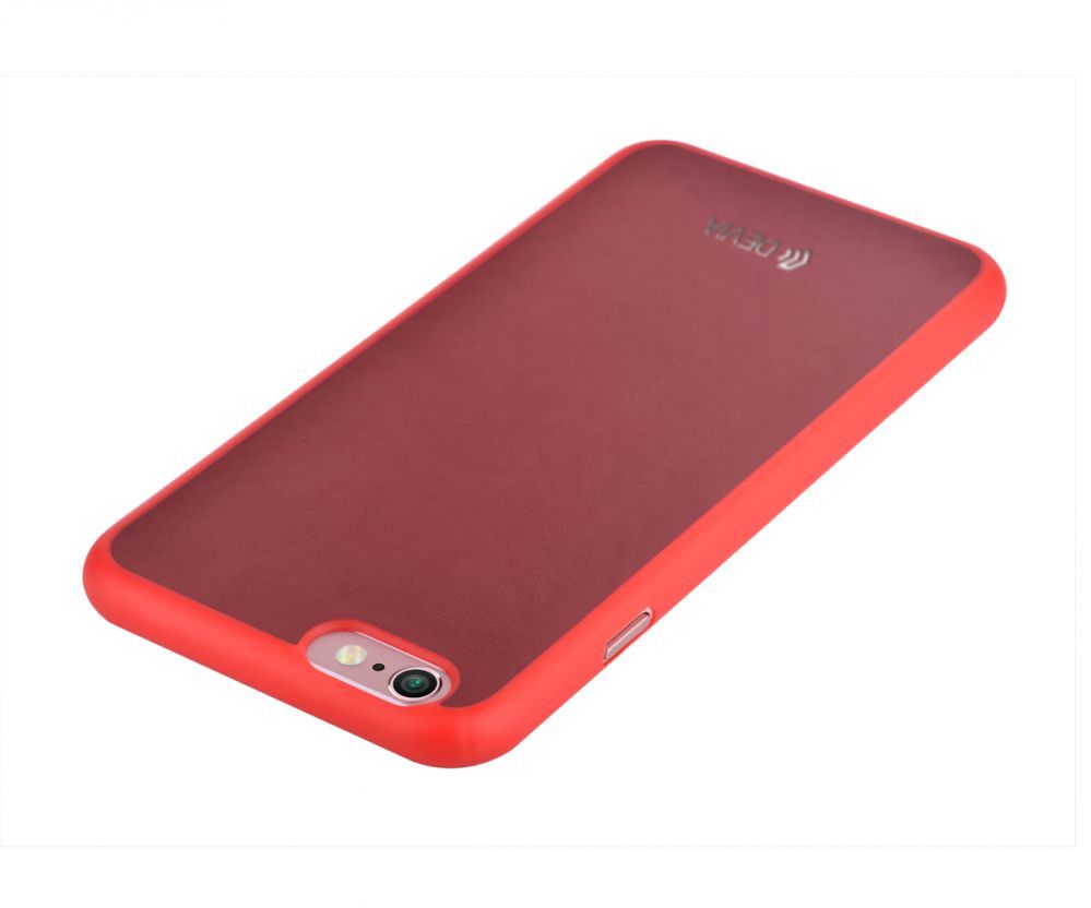 Tagakaaned Devia Apple iPhone 6/6s Jelly Slim leather Wine Red