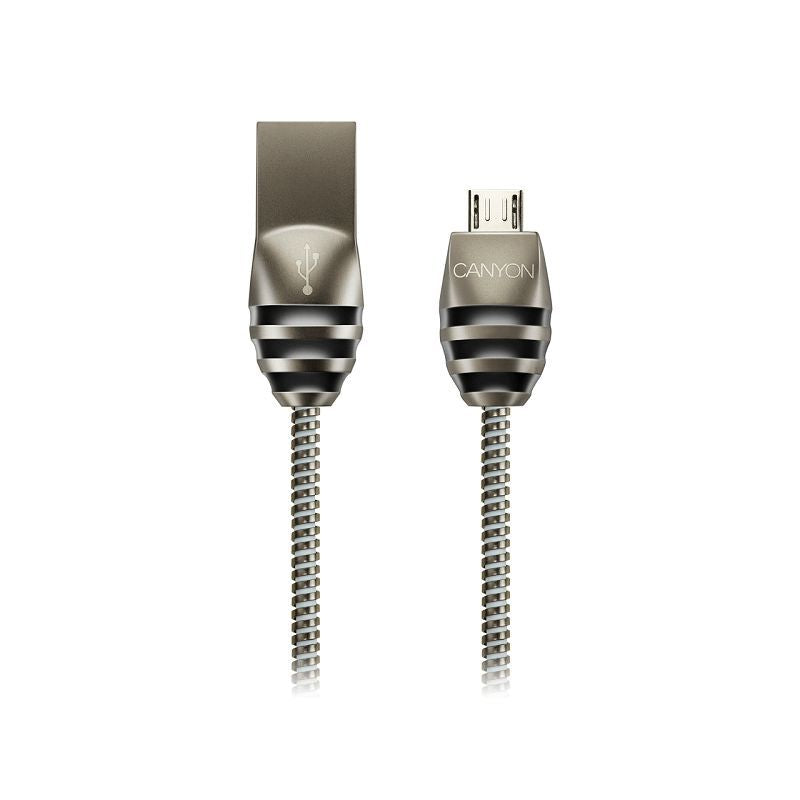 Cable Canyon  UM-5 Micro USB 2.0 standard cable Dark Gray
