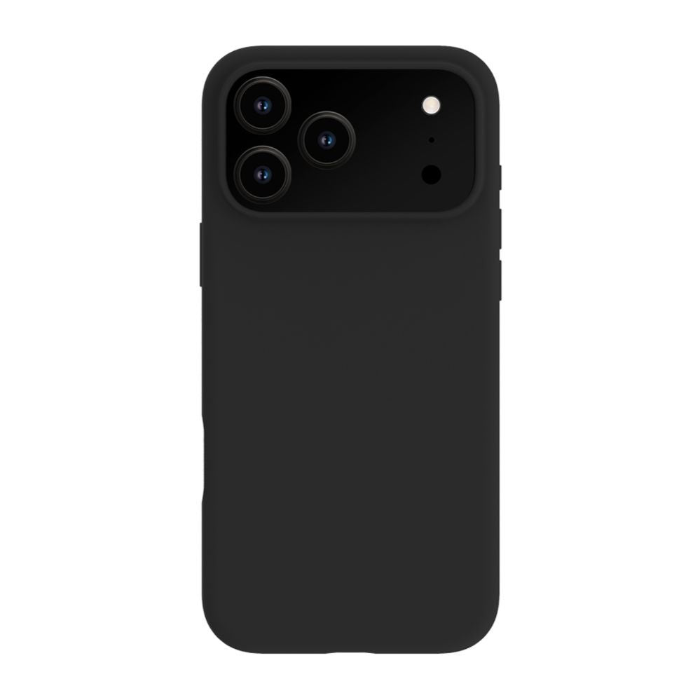 Back panel cover Evelatus Apple iPhone 17 Pro Max Premium MagSafe Soft Touch Silicone Case Black