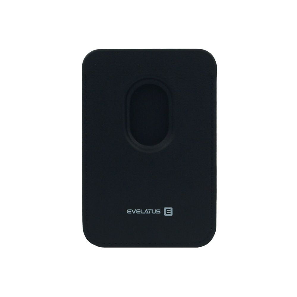 Universaal mobiiltasku Evelatus Universal PU Leather Wallet with MagSafe Black
