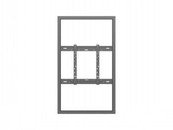 TV bracket MULTIBRACKETS  M PRO SERIES - ENCLOSURE 55" WALL MEDIUM BLACK