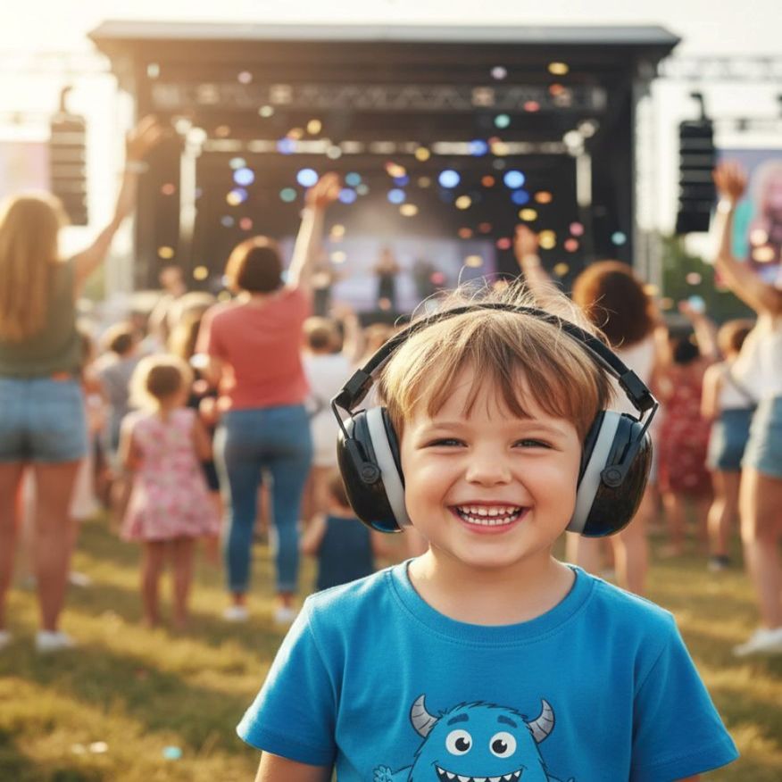 Другие товары momini  Momini kids noise-reducing earmuffs Milo Black