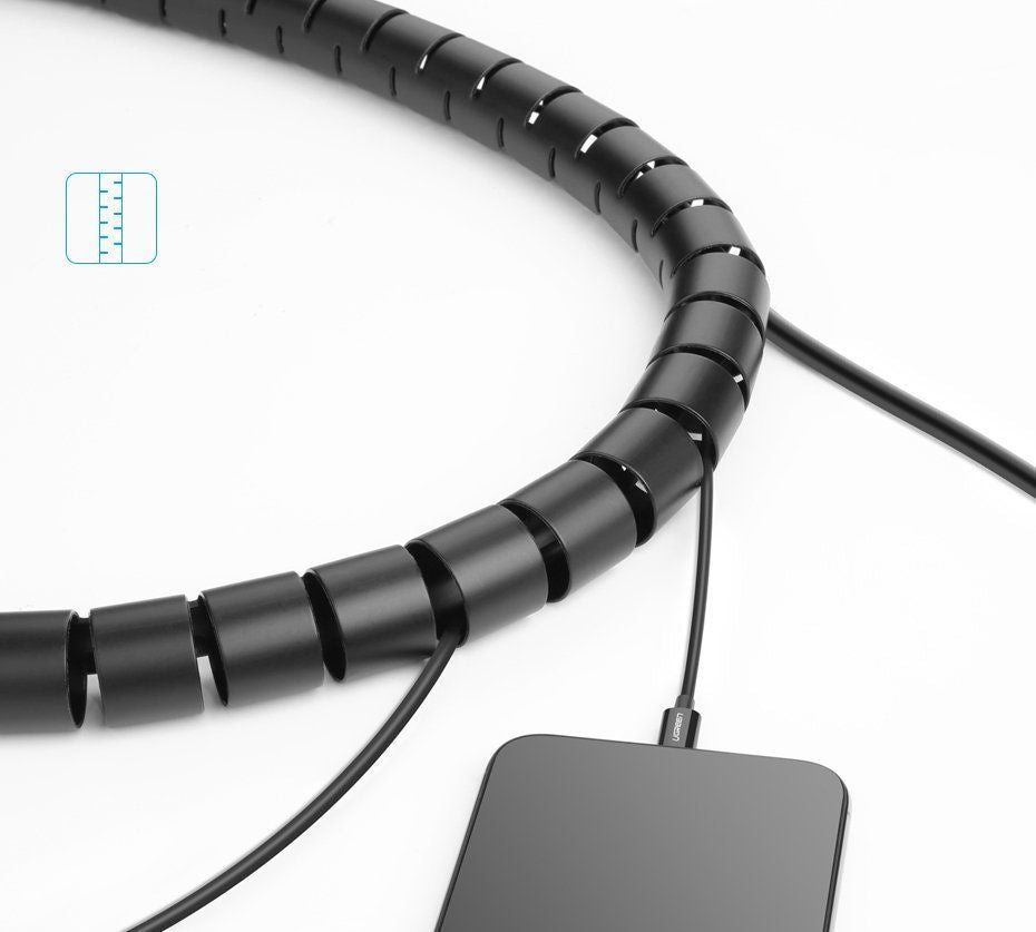 Переходник Ugreen  Ugreen LP121 30820 cover, cable organizer, 5m - black