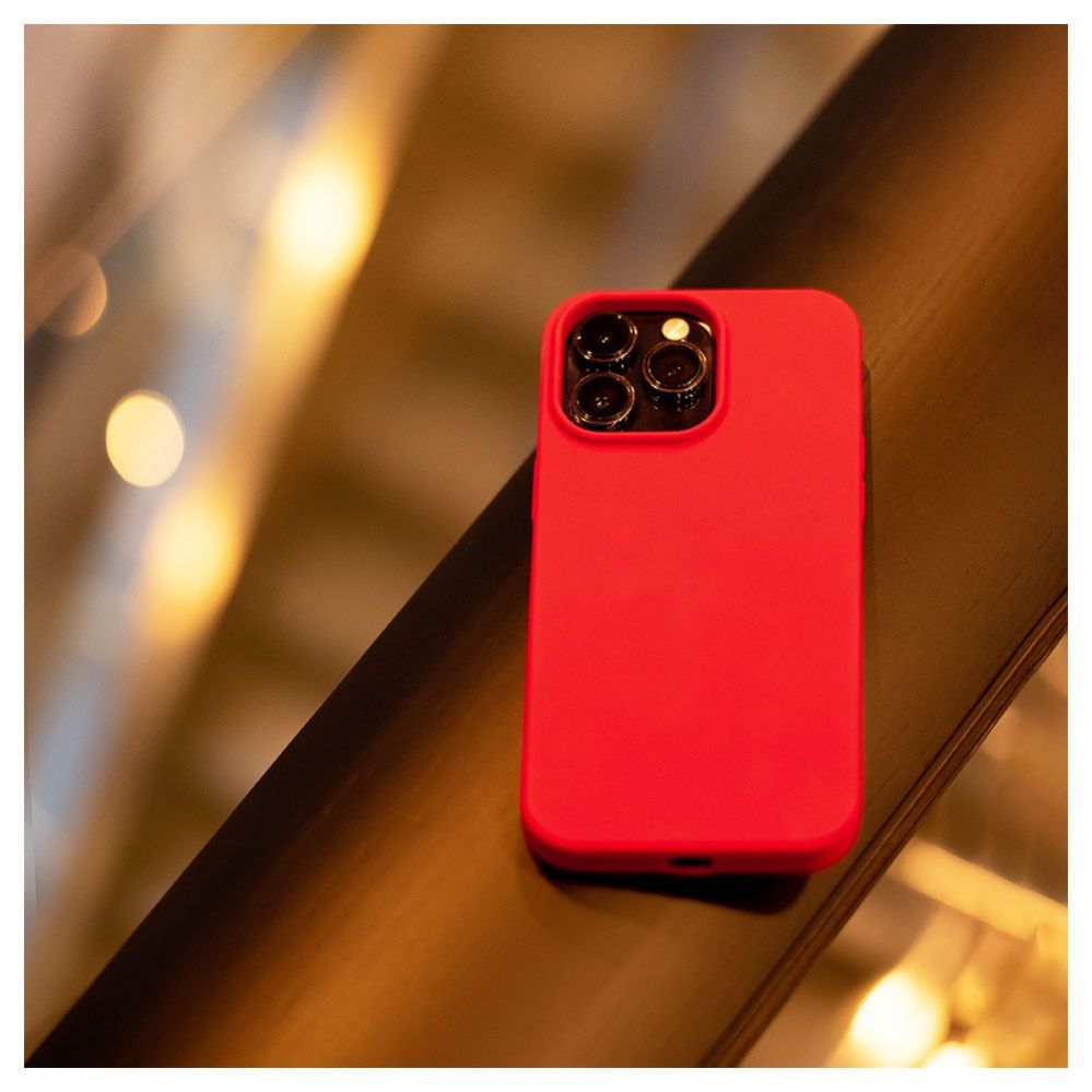 Чехол на заднюю панель Evelatus Apple iPhone 14 Pro Max Premium Magsafe Soft Touch Silicone Case Dark Red