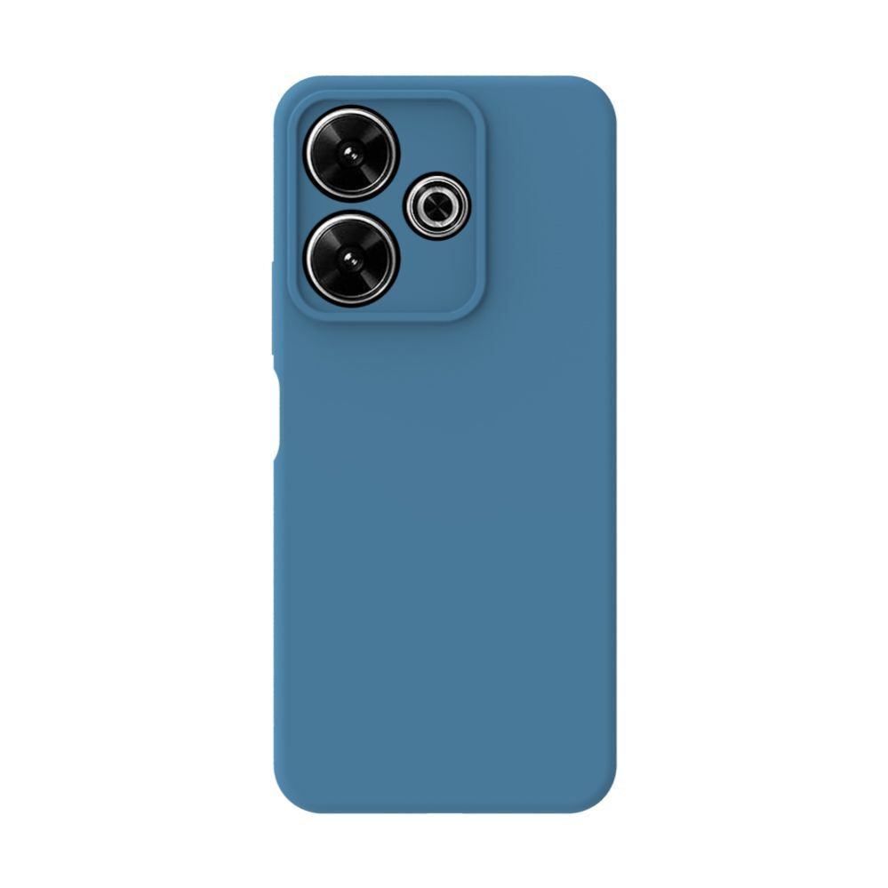 Чехол на заднюю панель Connect Xiaomi Poco M6 Premium Quality Soft Touch Silicone Case Midnight Blue