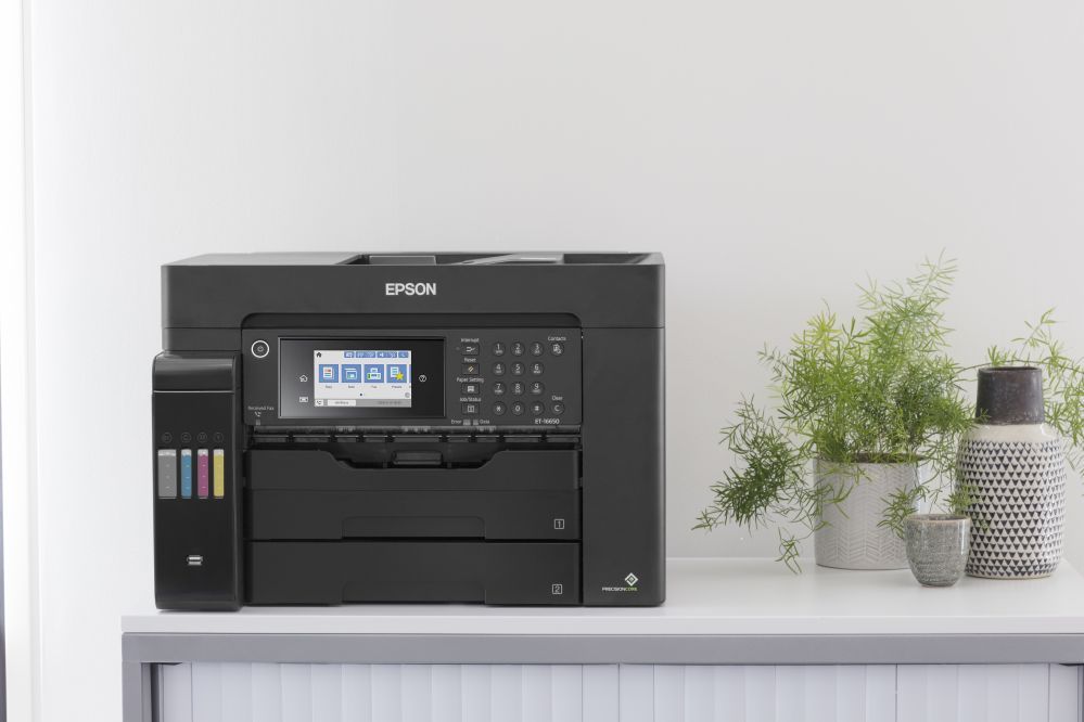 Printerid EPSON  EcoTank L15160 Colour, Inkjet, Multicunctional Printer, A3+, Wi-Fi, Black