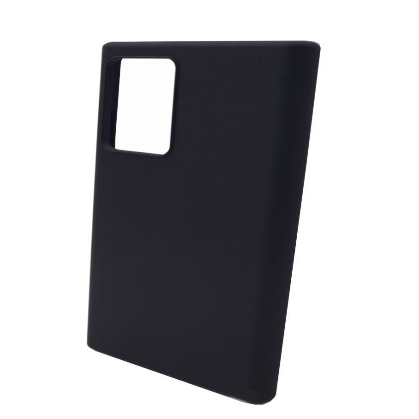 Back panel cover Evelatus Huawei P40 Pro Premium Soft Touch Silicone Case Black