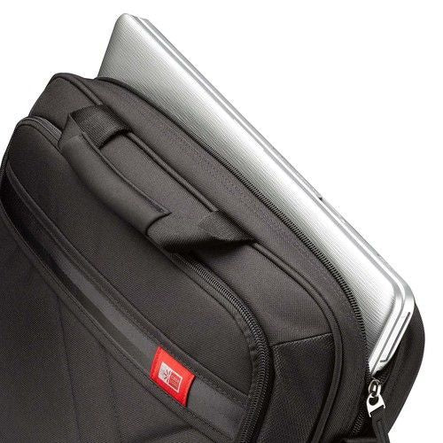 Laptop Bag Case Logic  Casual Laptop Bag DLC117 Fits up to size 17 ", Black, Shoulder strap