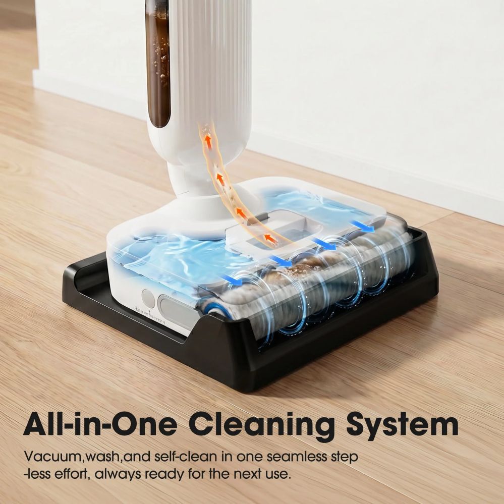 Tolmuimeja Lubluelu  T9 Wet & Dry Vacuum with 180° Lay-Flat Reach White