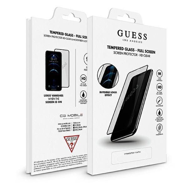 Protective glass Guess - Guess Tempered Glass GUSPP12LSLTR iPhone 12 Pro Max 6.7" Vintage Magic Logo