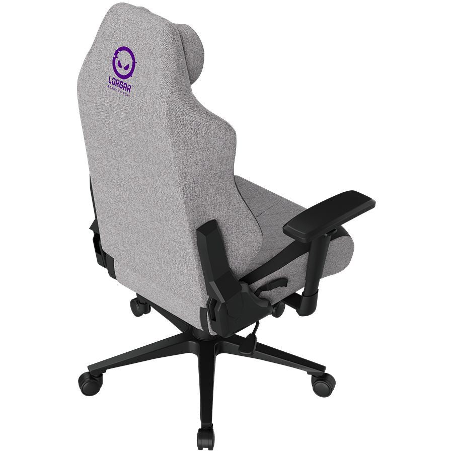Computer chairs / desks LORGAR  LORGAR CHA41, Ergonomic Gaming Chair Advanced, premium anti-stain fabric, Grey