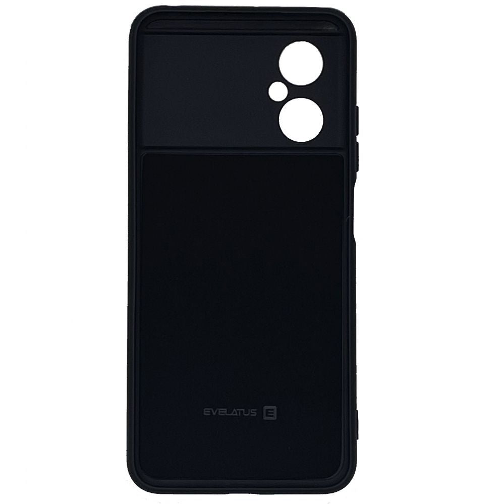 Tagakaaned Evelatus Xiaomi Poco M4 5G Nano Silicone Case Soft Touch TPU Black