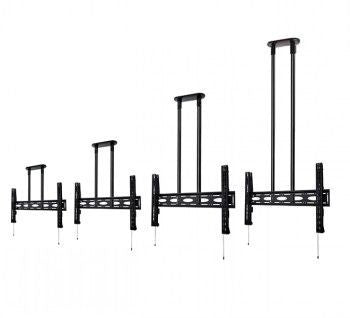 TV bracket B-TECH AV  B-TECH AV EXTRA-LARGE UNIVERSAL FLAT SCREEN CEILING MOUNT WITH TILT (VESA 1000 X 600) - 1.5M diam.50MM POLES