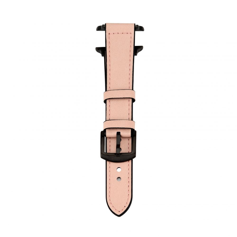 Ремешок Connect  Watch 38/40/41mm Silicone patch Leather Watch Strap (132mm M/L) Pink Sand