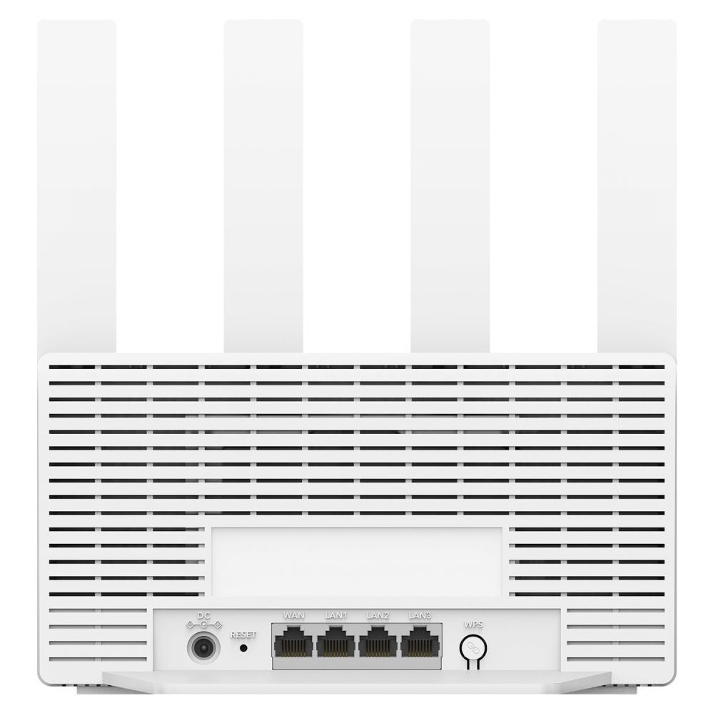 Ruuterid Cudy  WR3600E BE3600 HyperLink WiFi 7 Router Dual Band Gigabit Ports 4x5dBi VPN MLO WPA3 Black