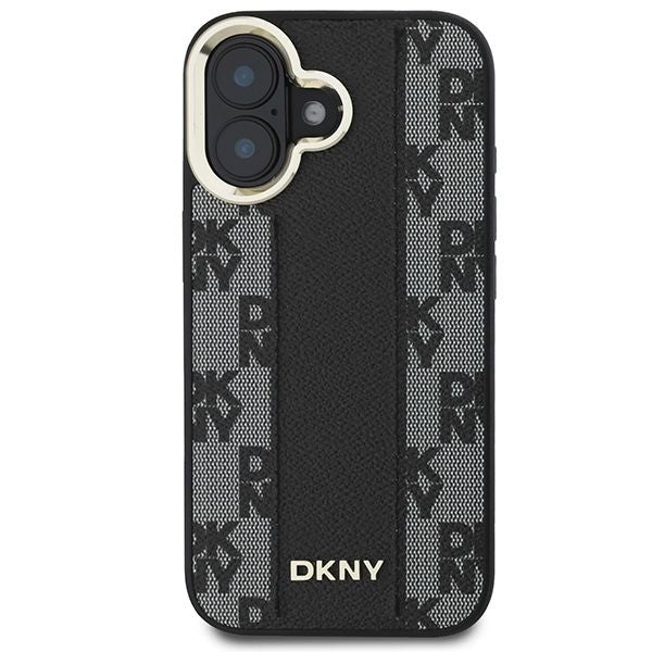 Other Phone Accessory DKNY Apple DKNY Checkered Pattern Magsafe iPhone 16 Case - Black