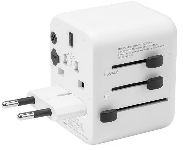 Адаптер Tactical  PTP Travel 12W Adapter White