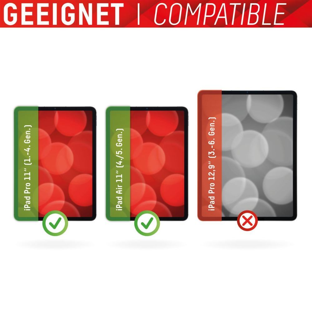 Kaitseklaasid displex  DISPLEX Tablet Glass iPad Pro11"(1/2/3/4)/Air(4/5)