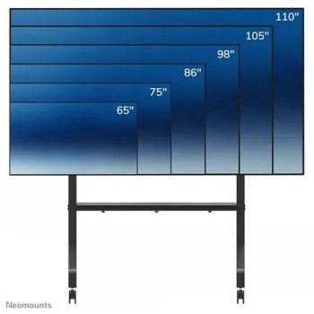 TV bracket NEOMOUNTS BY NEWSTAR  NEOMOUNTS MOVE GO XL MOBILE FLOOR STAND (FAST INSTALL, HEIGHT ADJUSTABLE), BLACK