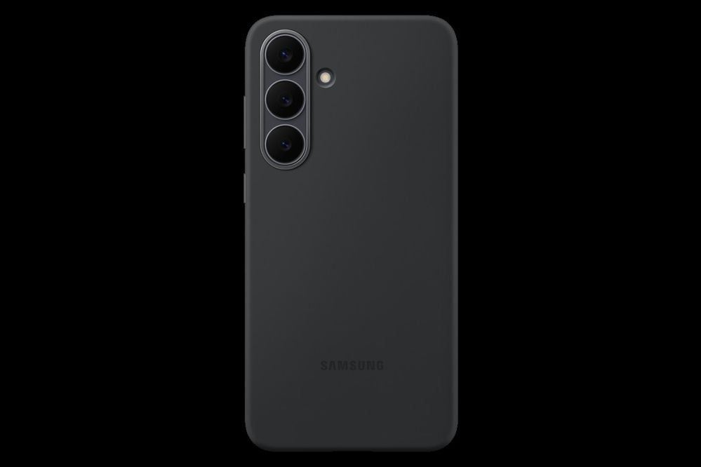 Back panel cover Samsung  PS731CB Silicone Case Samsung Galaxy S25 FE, Black