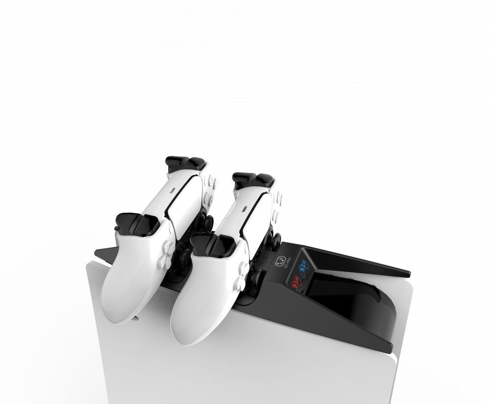 Kontroller iLike  P-5 Dual & Fast Controller Charging Station for Sony PlayStation 5 PS5 Black