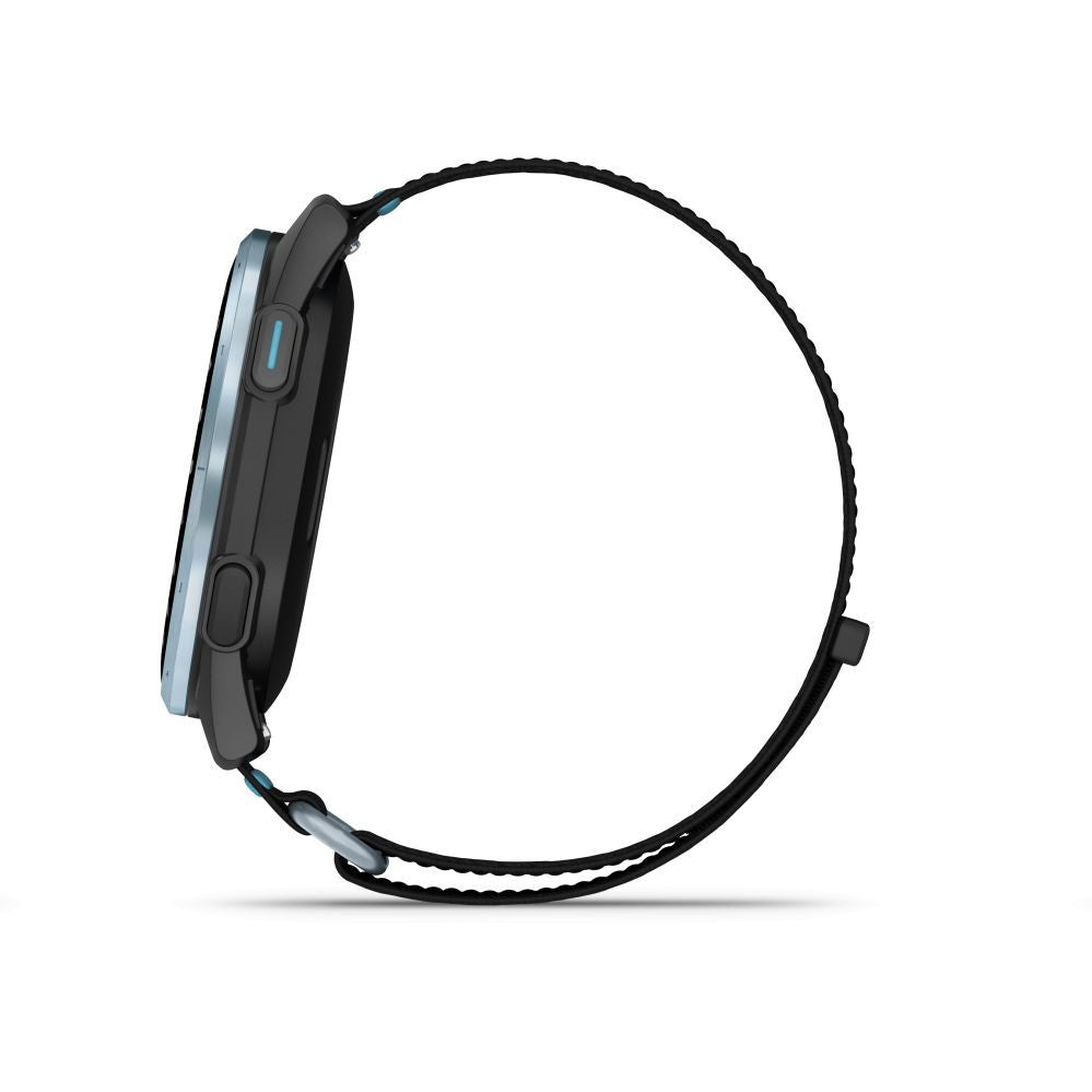 Smart watches Garmin  Approach J1
Cloud blue aluminium bezel with black/azure ComfortFit fabric band