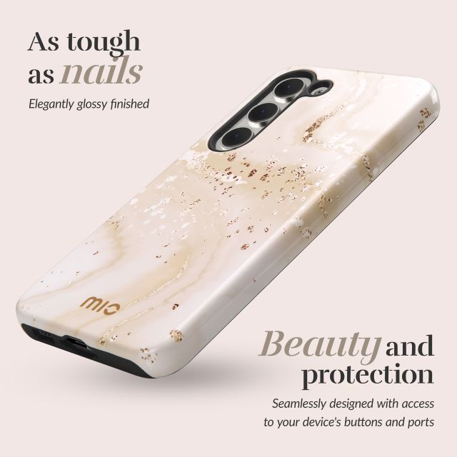 Чехол на заднюю панель Mio  MIO Gold Marble Magsafe Compatible for Samsung S24 FE 5G