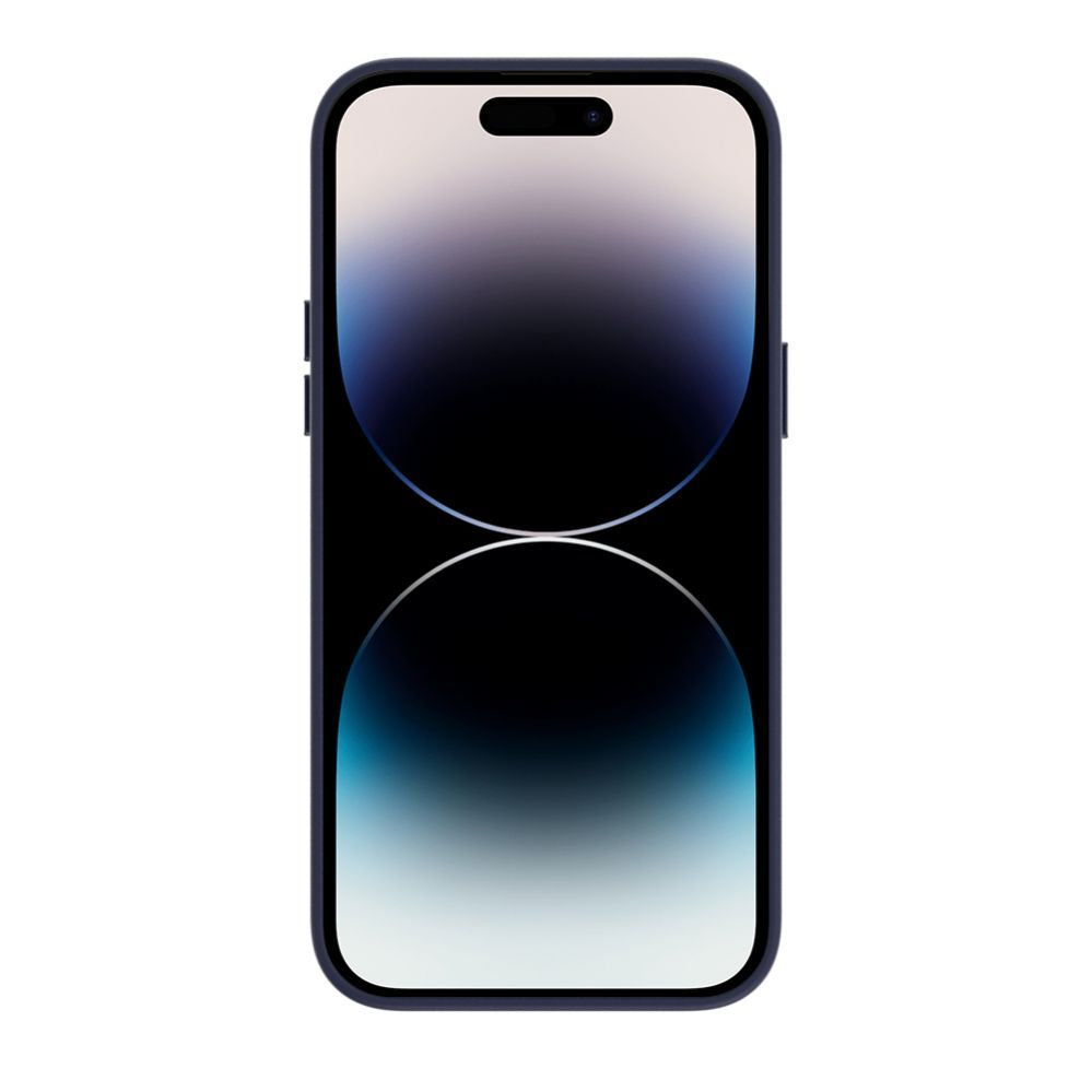 Чехол на заднюю панель Evelatus Apple iPhone 14 Pro Max Genuine Leather case with MagSafe Blue