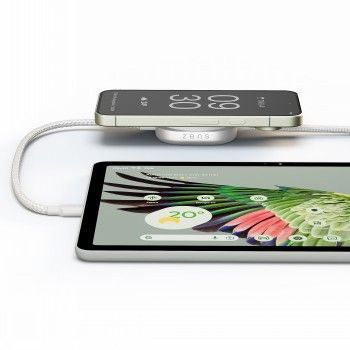 Auto holder ZENS  ZENS CHARGING CABLE USB C-C PRO 2 WHITE