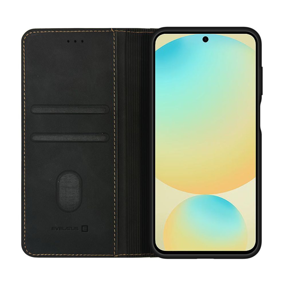 Чехол книжка Evelatus Samsung Galaxy S25 Ultra Book Case Black