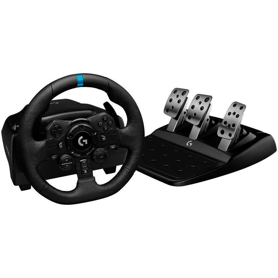 Mängukonsoolid Logitech  LOGITECH G923 Racing Wheel and Pedals - PC/PS - BLACK - USB