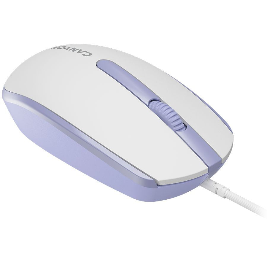 Arvutihiir Canyon  CANYON mouse M-10 Wired White Lavender