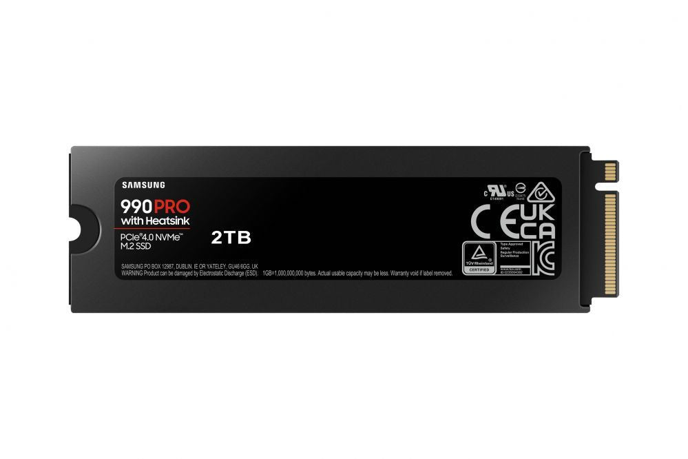 Жесткий диск SSD Samsung  990 PRO with Heatsink NVMe M.2 SSD 2TB