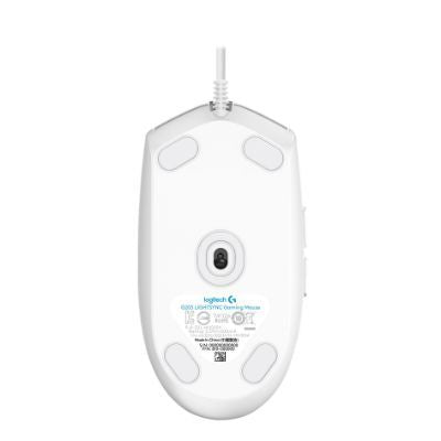 Компьютерная мышь Logilink  Logitech G203 Lightsync Gaming Mouse USB white (910-005797)